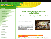 Tablet Screenshot of mantsalankuntokeidas.net